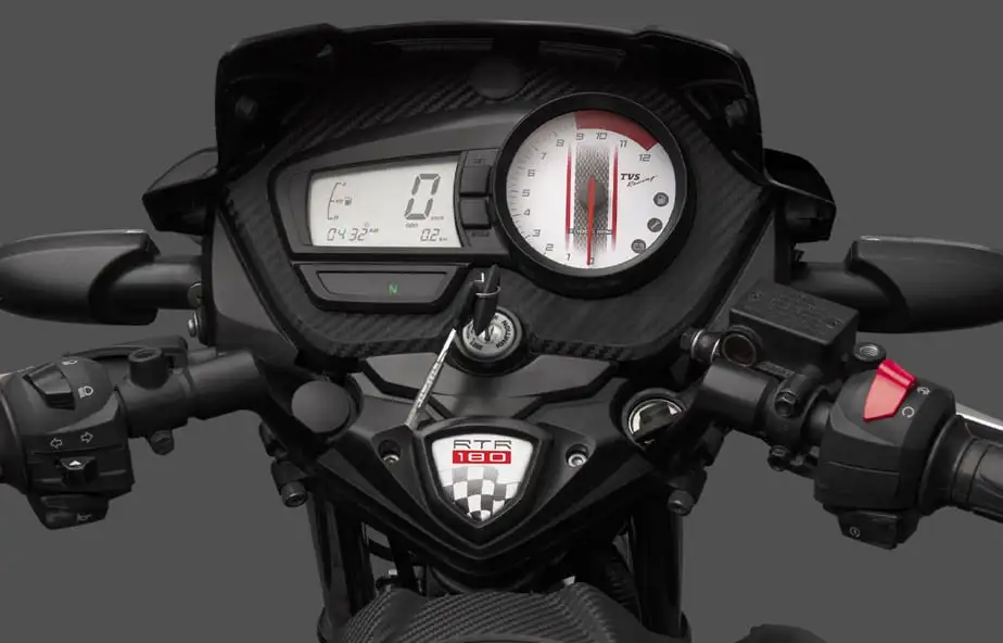 Digital Display Meter of RTR 180 Motorcycle